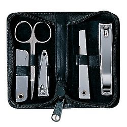 Deluxe Chrome-Plated Mini Manicure Kit