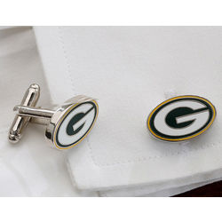 Green Bay Packers Team Logo Cuff Links