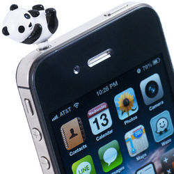 Panda Bear Cell Phone Charm