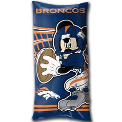 Denver Broncos Mickey Mouse Folding Body Pillow