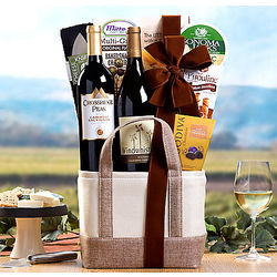 Crossridge Peak Cabernet and Windwhistle Chardonnay Gift Basket
