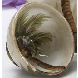 Kona Palm Tree Painted Cereal Bowl