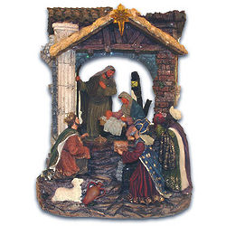 Peaceful Baby Jesus Nativity Scene