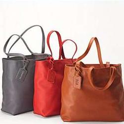 Personalized Leather Tote