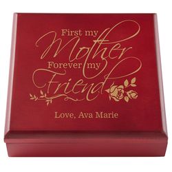 First My Mother, Forever My Friend Personalized Memory Box