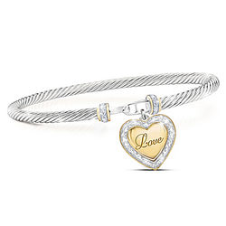Love for My Daughter Diamond Bracelet