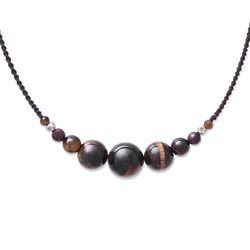 Cool Life Tiger's Eye Beaded Necklace