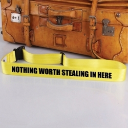 'Nothing Worth Stealing' Bag Tag