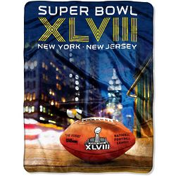 Super Bowl XLVIII Subway Micro Throw Blanket