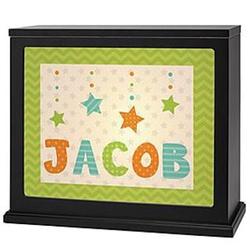 Personalized Star Bright Black Accent Light