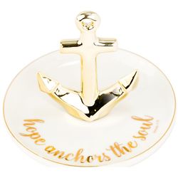 Hope Anchors the Soul Trinket Tray