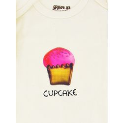 Cupcake Organic Cotton Long Sleeve Bodysuit
