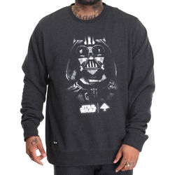 Men's Face of War Darth Vader Sweatshirt in Black