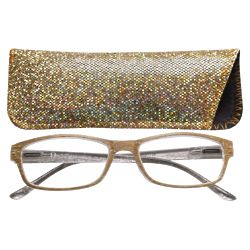 Sparkling Reading Glasses and Case