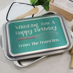 Personalized Happy Birthday Cake Pan
