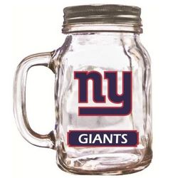 New York Giants Mason Jar