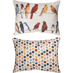 Usual Suspects Birds Pillow