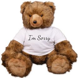 I'm Sorry 39" Bruiser Teddy Bear