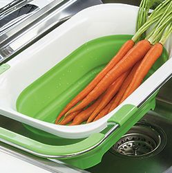 Collapsible Over-Sink Colander