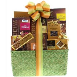 Godiva Milk Chocolate Gift Basket