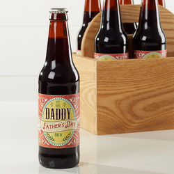 Dad's Ale Personalized Beer Bottle Labels