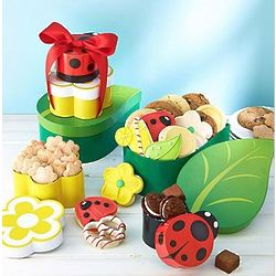 Summer Ladybug Gift Tower of Sweets