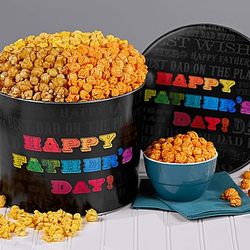 Say it in Color Father's Day 2 Gallon Popcorn Tin