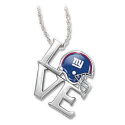 I Love the New York Giants Super Bowl Champions Necklace
