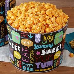 Fun with Snacks Pick-a-Fill 2 Gallon Popcorn Tin