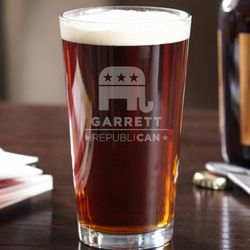 RepubliCAN Personalized Pint Glass