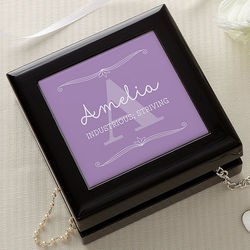 Name Meaning Personalized Jewelry Box
