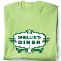 Personalized Home Cookin' Fit for A King Diner T-Shirt