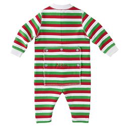 Personalized Candy Cane Cutie Long Johns