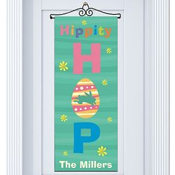 Personalized Hippity Hop Door Banner