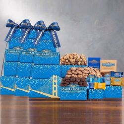 Ghirardelli Chocolate Trio Gift Towers