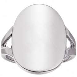 Sterling Silver Mirror-Polished Ring