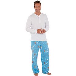 Gingerbread Man Cotton Pajamas for Men