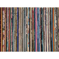 Vinyl Record Stack Puzzle