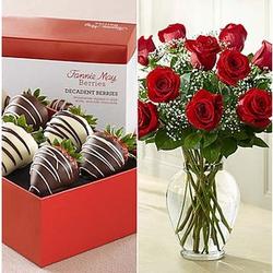 Valentine's Day Multiple Days of Love Flowers and Chocolates