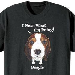 I Nose What I'm Doing Beagle Tee