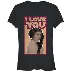 I Love You Princess Leia Star Wars T-Shirt