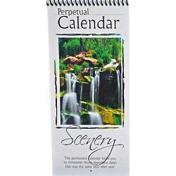 Scenery Perpetual Calendar