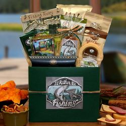 I'd rather Be Fishing Snack Gift Box