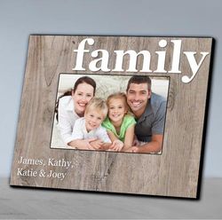 Our Family Personalized Picture Frame
