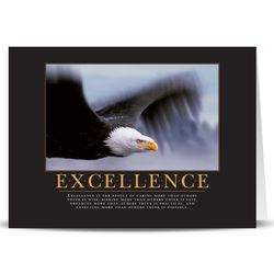 25 Excellence Eagle Greeting Cards