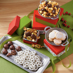 Holiday Gift Tower of Sweet Treats