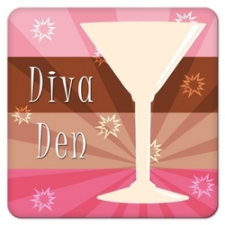 Cocktail Party Diva Den Coasters