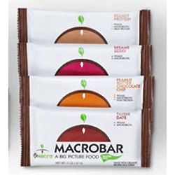 Organic MacroBars Macrobiotic Snack Bars - Case of 10