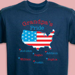 Personalized American Pride T-Shirt