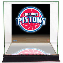 Detroit Pistons Basketball Display Case